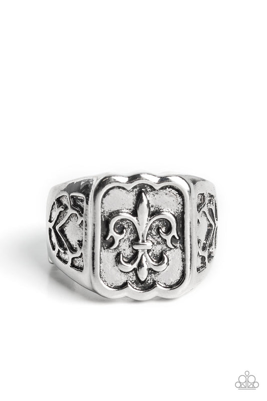 Fiercely Fleur-De-Lis - Silver Bin 2 Item UR 28