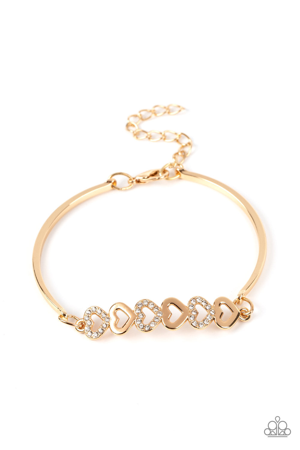 Attentive Admirer - Gold Bracelet Bin 3 Item # H3